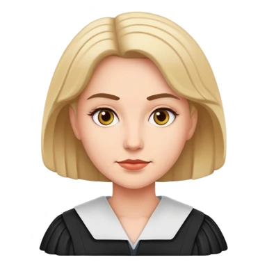 make a female judge  sticker