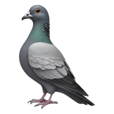 Dead pigeon sticker