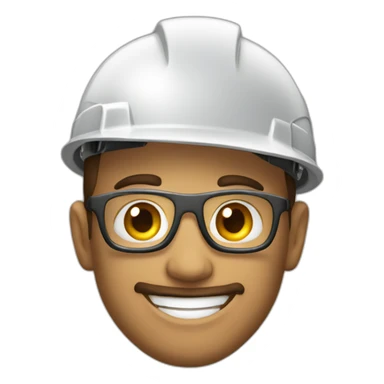 An electrician pleased to have his accessories sticker