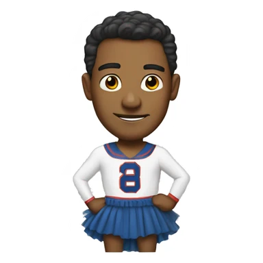 Leo ole davis with a tutu sticker