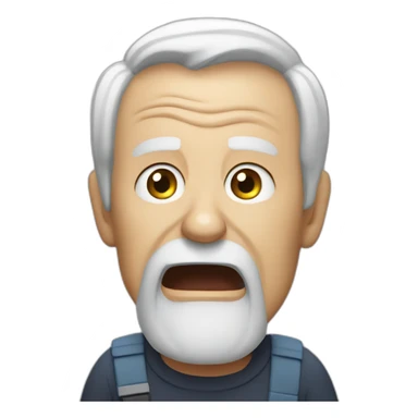 old man yells at serverless sticker