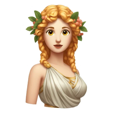 persephone goddess sticker
