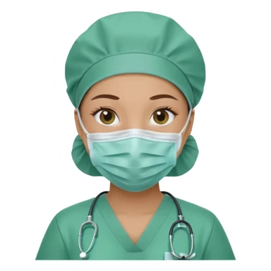 scrub nurse sticker