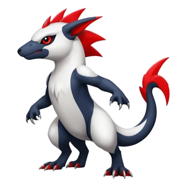 Zangoose-Salandit-Absol-fusion sticker