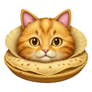 Tortilla cat sticker