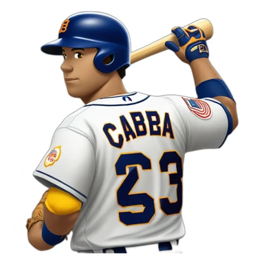 Miguel Cabrera pelotero beisbol grandes ligas Venezuela sticker