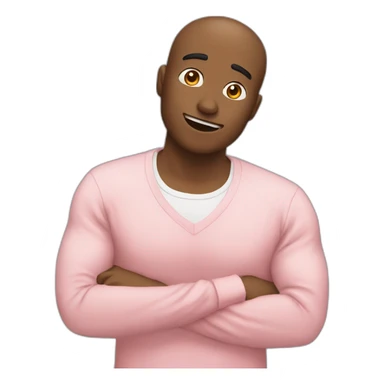 persona recibiendo un masaje sticker