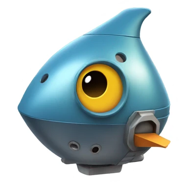 spaceship birdhouse sticker