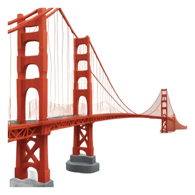 golden gate bridge sticker