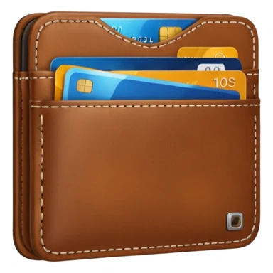 wallet credit card sticker