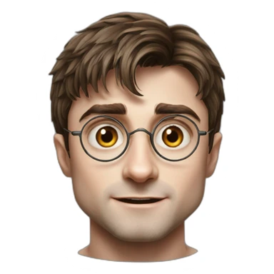 daniel-radcliffe harry potter headshot sticker