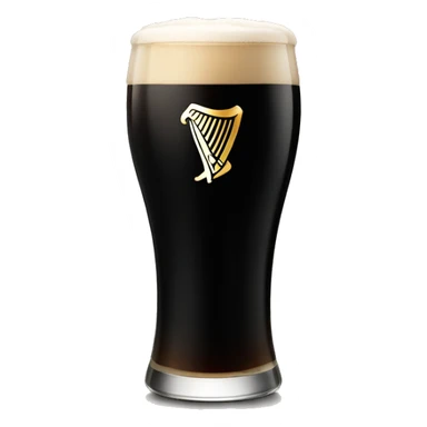 Pint of Guinness sticker