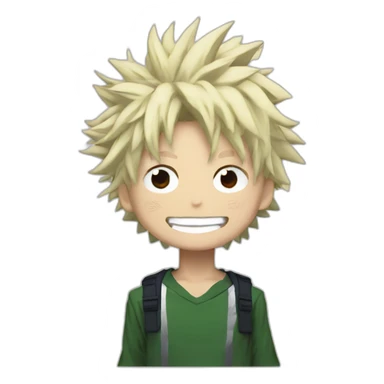 Bakugo my hero academia neutral sticker