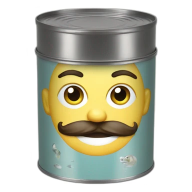 sardin in a tin sticker