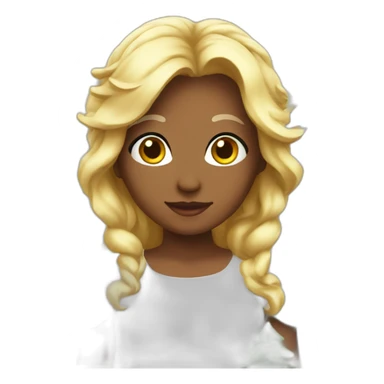 angel christmas sticker