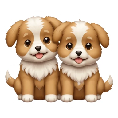 3 puppes sticker