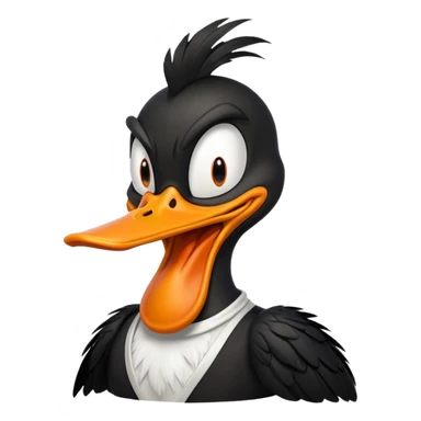 Daffy Duck from Looney Tunes sticker