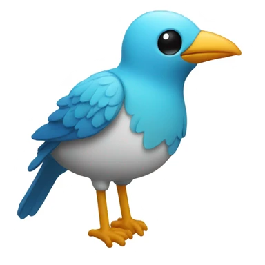 keychain of a bird sticker