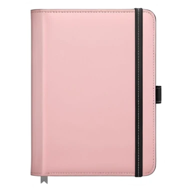 Aesthetic light pink note journal book sticker