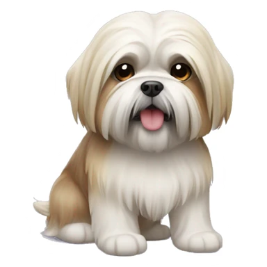Lhasa apso sticker