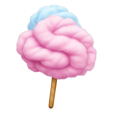cotton candy sticker