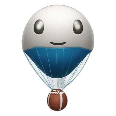 Chat qui a un ballon de foot sur une baleine sticker