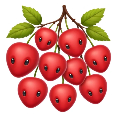 berries and wild berries sticker