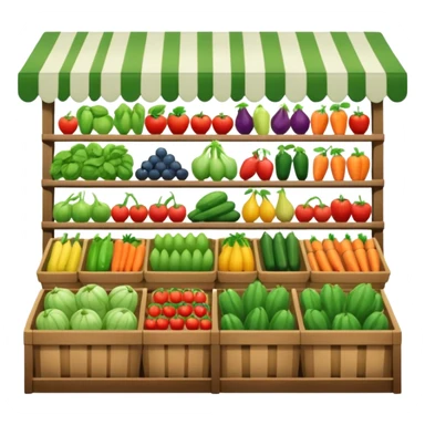 greengrocer supermarket+ sticker