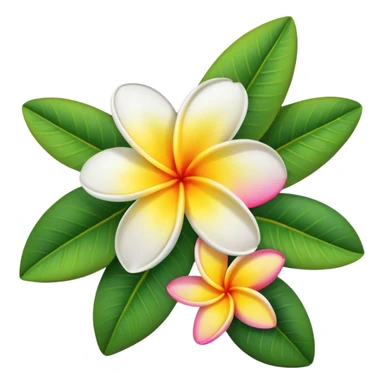 Plumeria  sticker