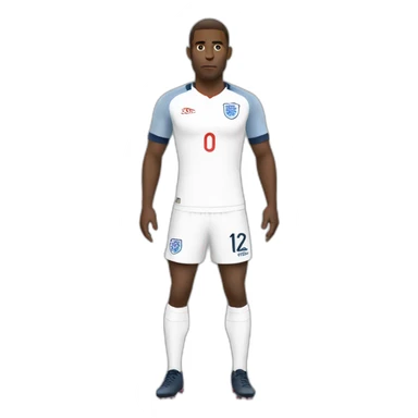 England footballer full body sticker
