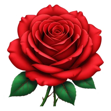 black and red rose sticker