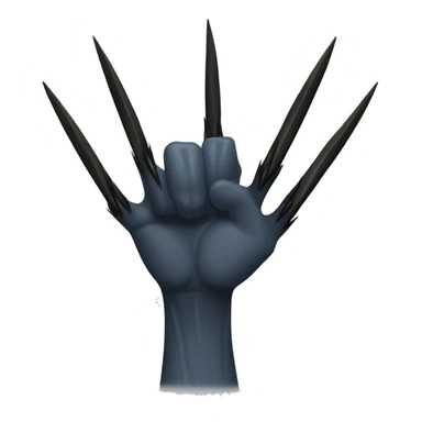 Wolverine claws sticker