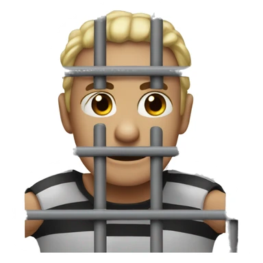Jail in the monkey sticker
