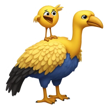 Big bird sticker