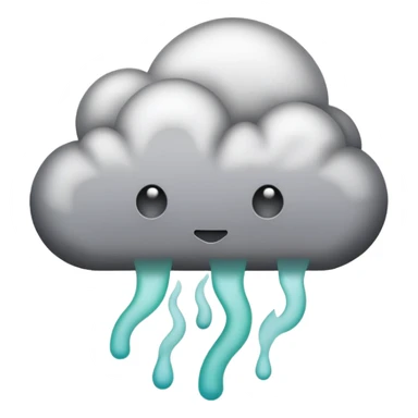 nuage de pollution sticker