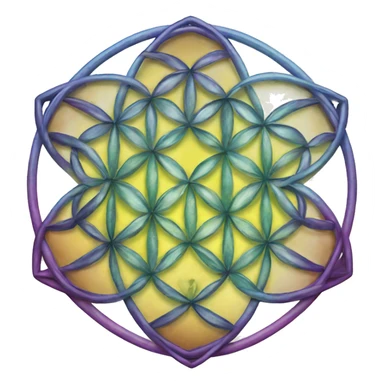 Flower of life sticker