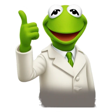 kermit thumbsup sticker