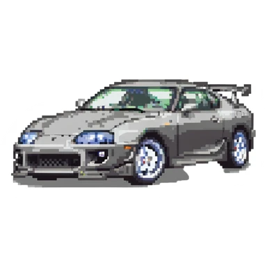Toyota Supra car sticker