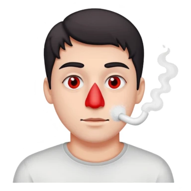Guy snorting cocaine emoji sticker