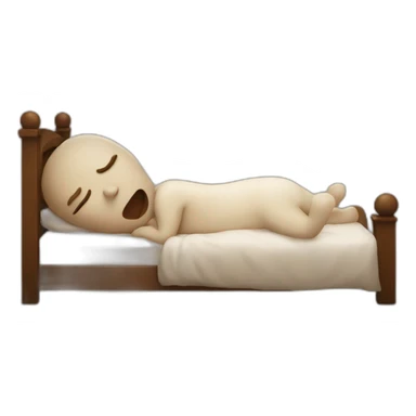 Chat qui dort sticker