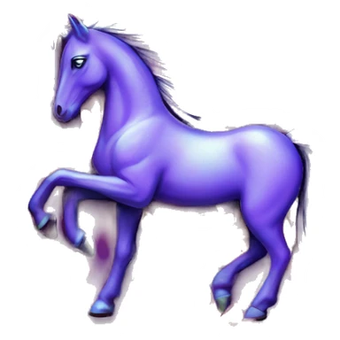 Neon Pegasus unicorn psychedelic flowers floral groovy art neon  sticker