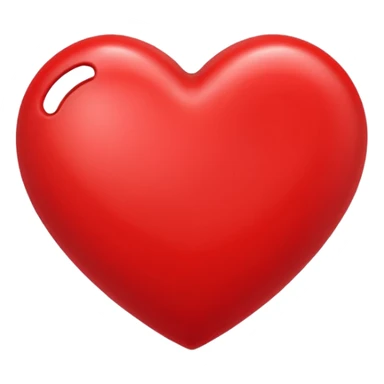 A red heart with the letter "J" in it sticker