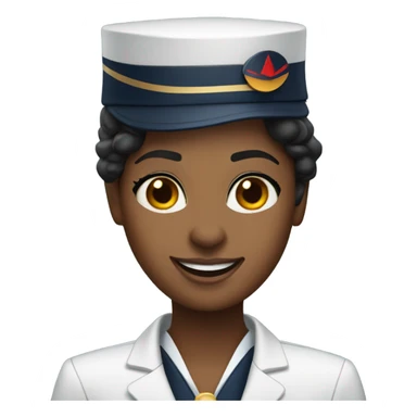 Delta flight attendant  sticker