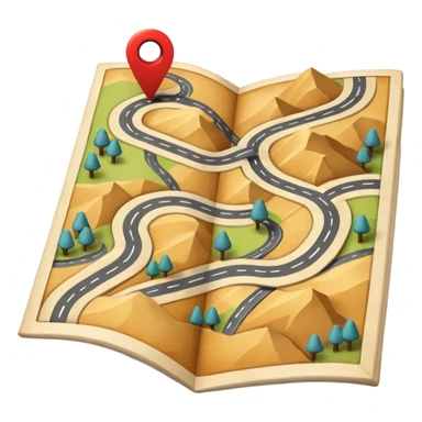 road map sticker