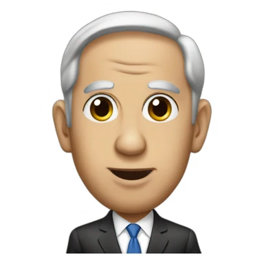 bibi netanyahu sticker