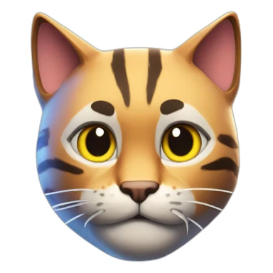 Meowscles from Fortnite sticker
