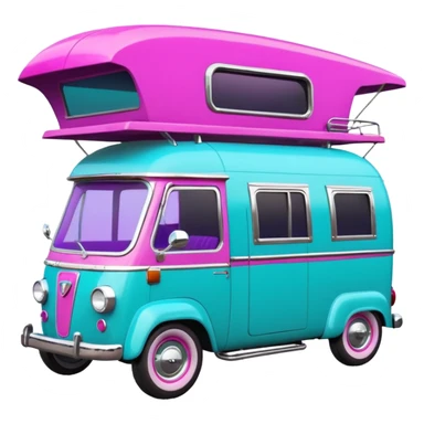 Jetson’s Ultra hotrod Haunted Barbie dream house Caravan motorbike tuk tuk  sticker