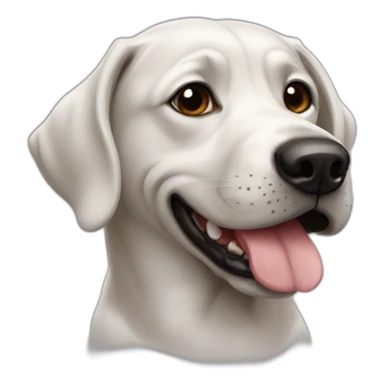 Cão lobinho sticker