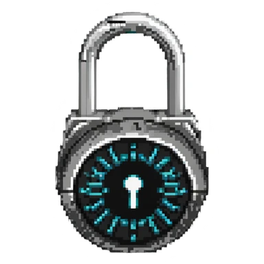 Key unlocking a digital password sticker