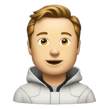 Elon musk doge sticker